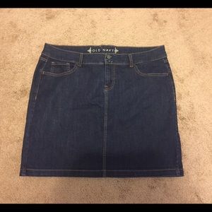 Old Navy Denim Pencil Skirt